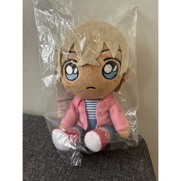 Detective Conan Cafe Police X Cafeteria Tooru Amuro Sega Lucky Lottery Plush - Picture 1 of 3